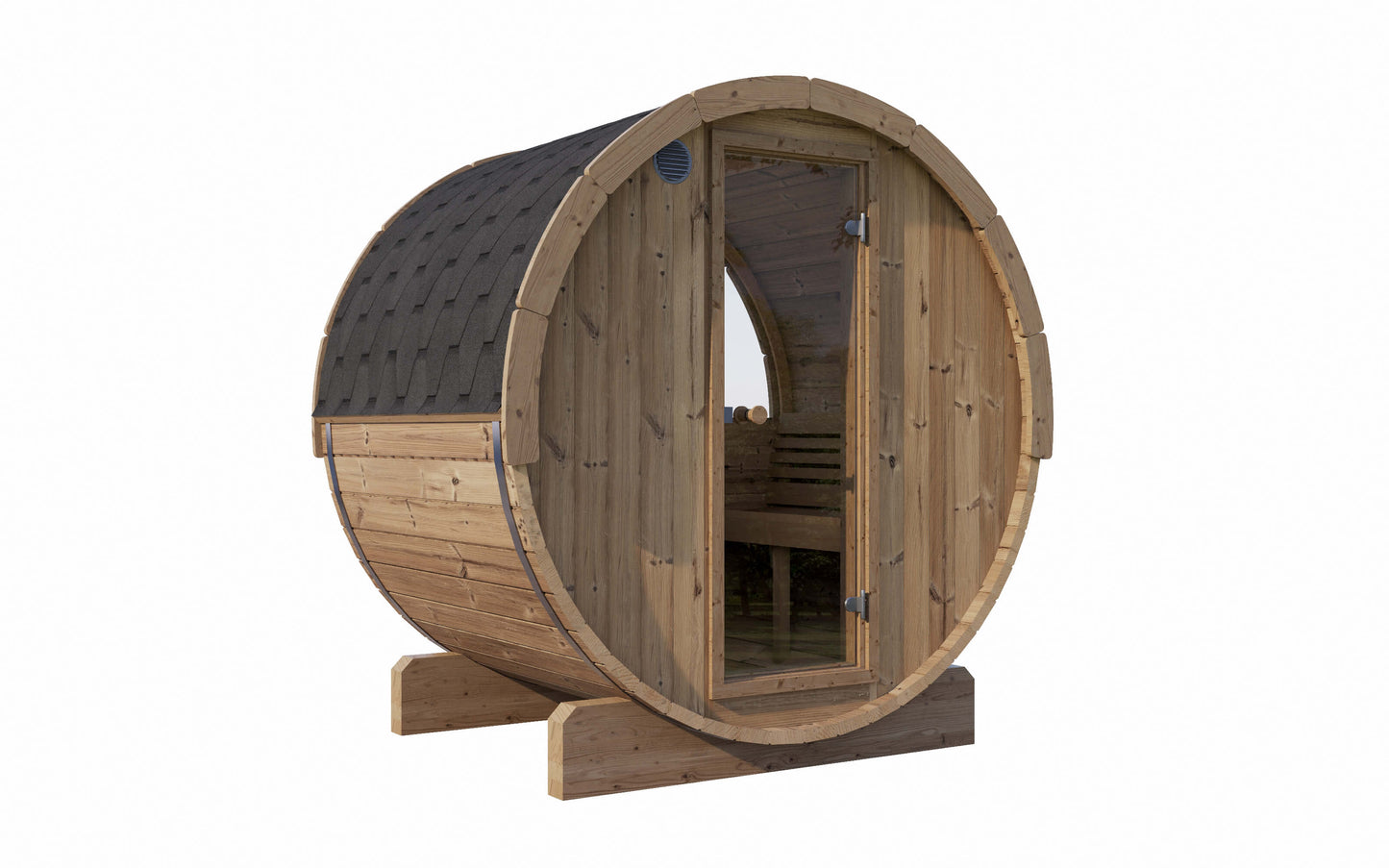 SaunaLife Model E6W Sauna Barrel-Window