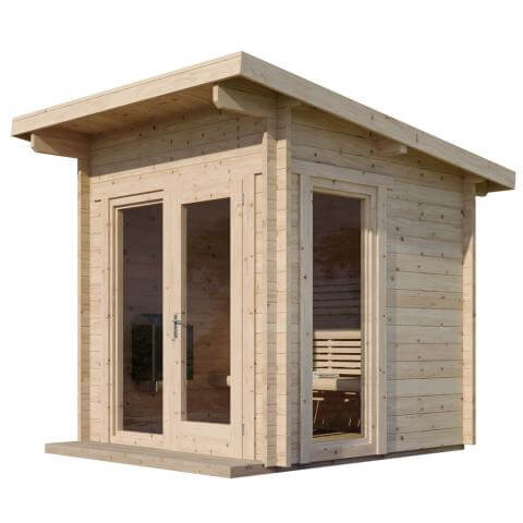 SaunaLife Model G4 Outdoor Home Sauna Kit