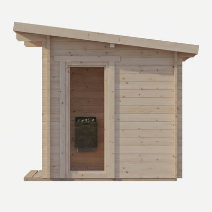 SaunaLife Model G4 Outdoor Home Sauna Kit