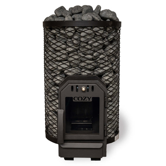 Cozy Heat O Thru-Wall Sauna Stove