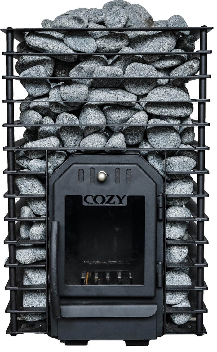 Cozy Heat Quattro Thru-Wall Sauna Stove