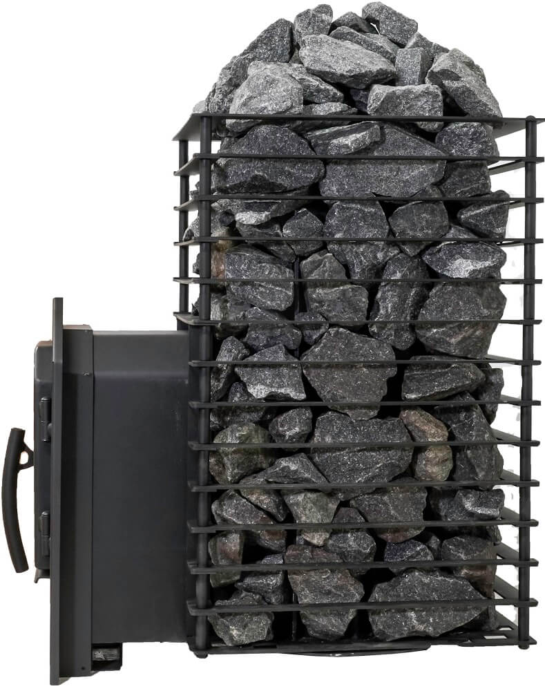 Cozy Heat Quattro Thru-Wall Sauna Stove